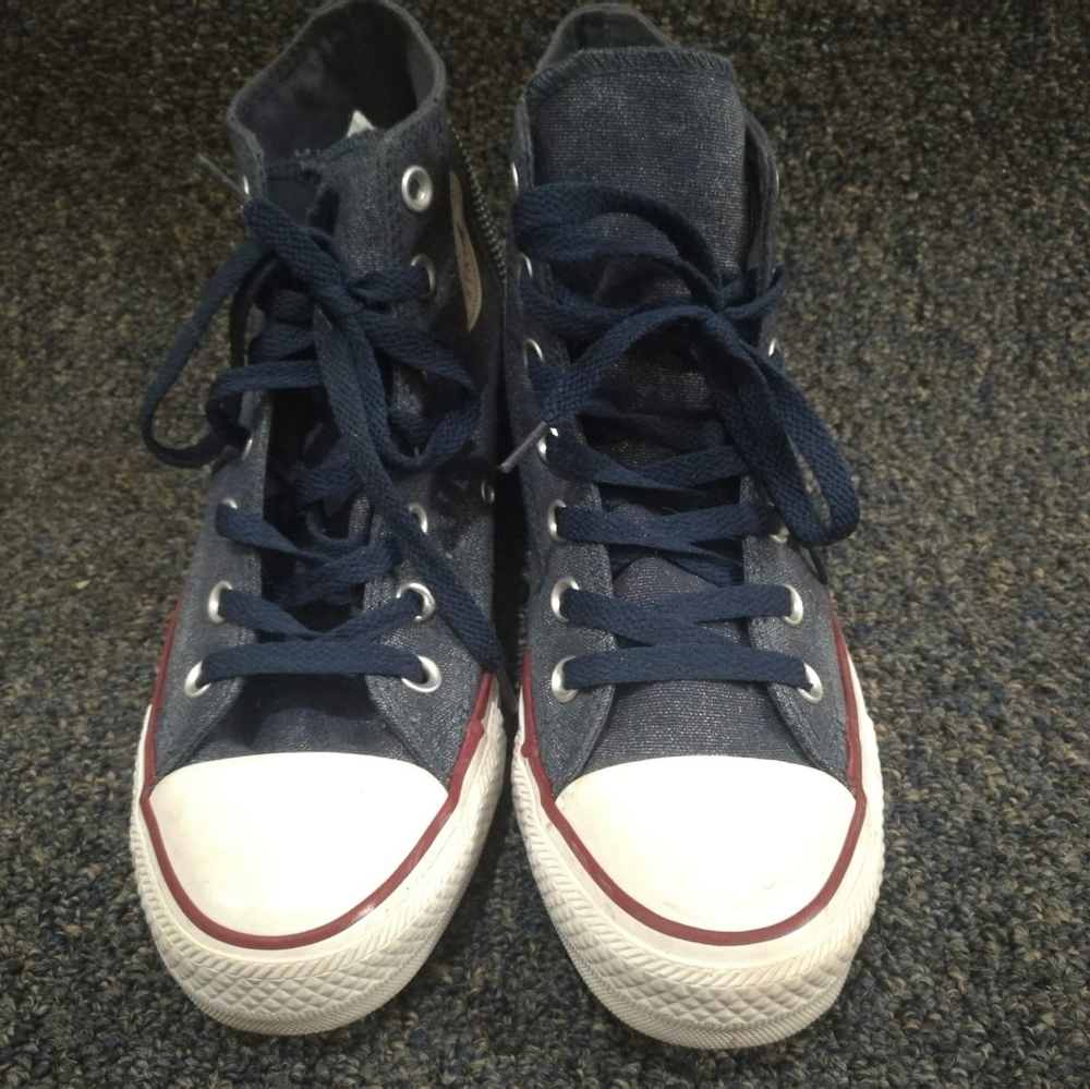 Converse Blue shoes